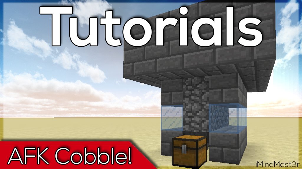 Automatic & AFK Cobblestone Generators for Infinite Minecraft Materials