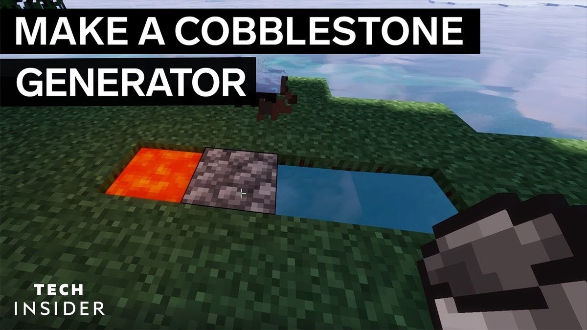 Introduction to Cobblestone Generators and Build Your Infinite Source